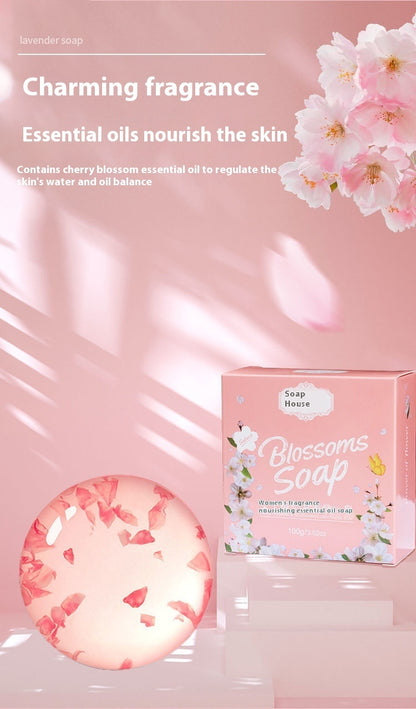 **Women's Rose Petals Handmade Soap – Luxurious handmade soap infused with real rose petals, perfect for neutral skin. Gently cleanses, nourishes, and refreshes.**