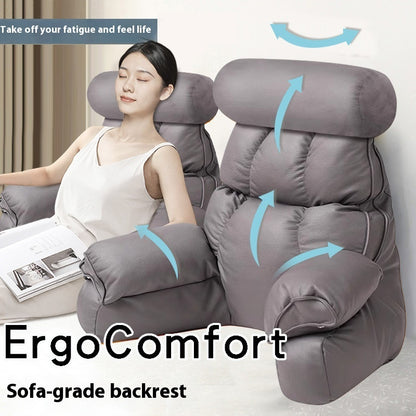 Bedside Soft Upholstery Pillow designed for neck and waist support, featuring a removable, washable cover and available in various stylish colors and sizes for ultimate comfort.