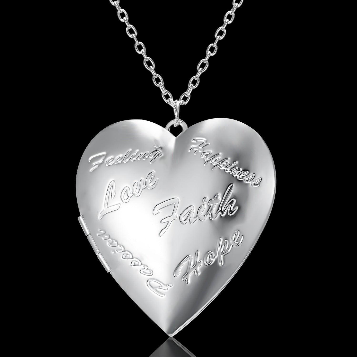 **Carved Design Love Necklace – Stylish & Elegant ❤️** A **creative carved love design** crafted from durable **alloy**, offering comfort and lasting wear. Available in a range of colors to suit your personal style. Perfect for adding a touch of elegance to any outfit. ✨
