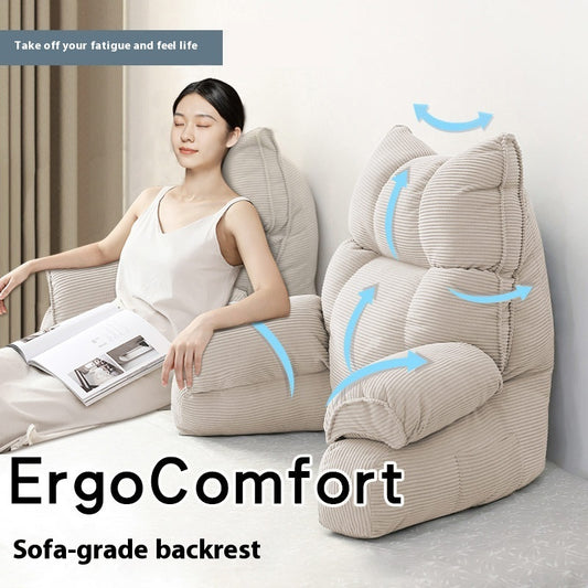 Bedside Soft Upholstery Pillow designed for neck and waist support, featuring a removable, washable cover and available in various stylish colors and sizes for ultimate comfort.