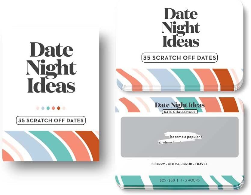 Transform your date nights into unforgettable experiences with the Creative Date Night Scratch-Off Game for Couples. This fun and interactive game is designed to bring couples closer together by offering exciting, thoughtful, and engaging activities for every date night.