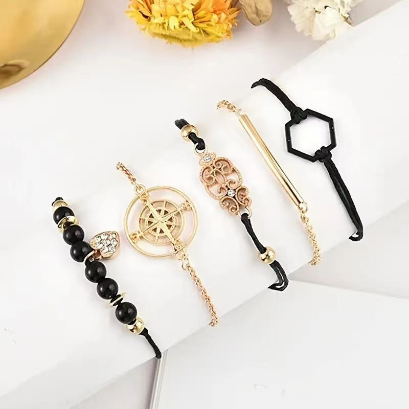 Elegant Women's Quartz Watch Set with a sleek metal design, slim 9mm dial, and adjustable 9-inch strap. Available in multiple styles, including a watch-only option or a matching bracelet set, perfect for casual and sophisticated looks.