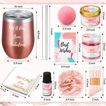 **Bath Salt Gift Box – A luxurious bath salt set for deep cleansing and relaxation. Perfect for a spa-like experience at home or as a thoughtful gift.**