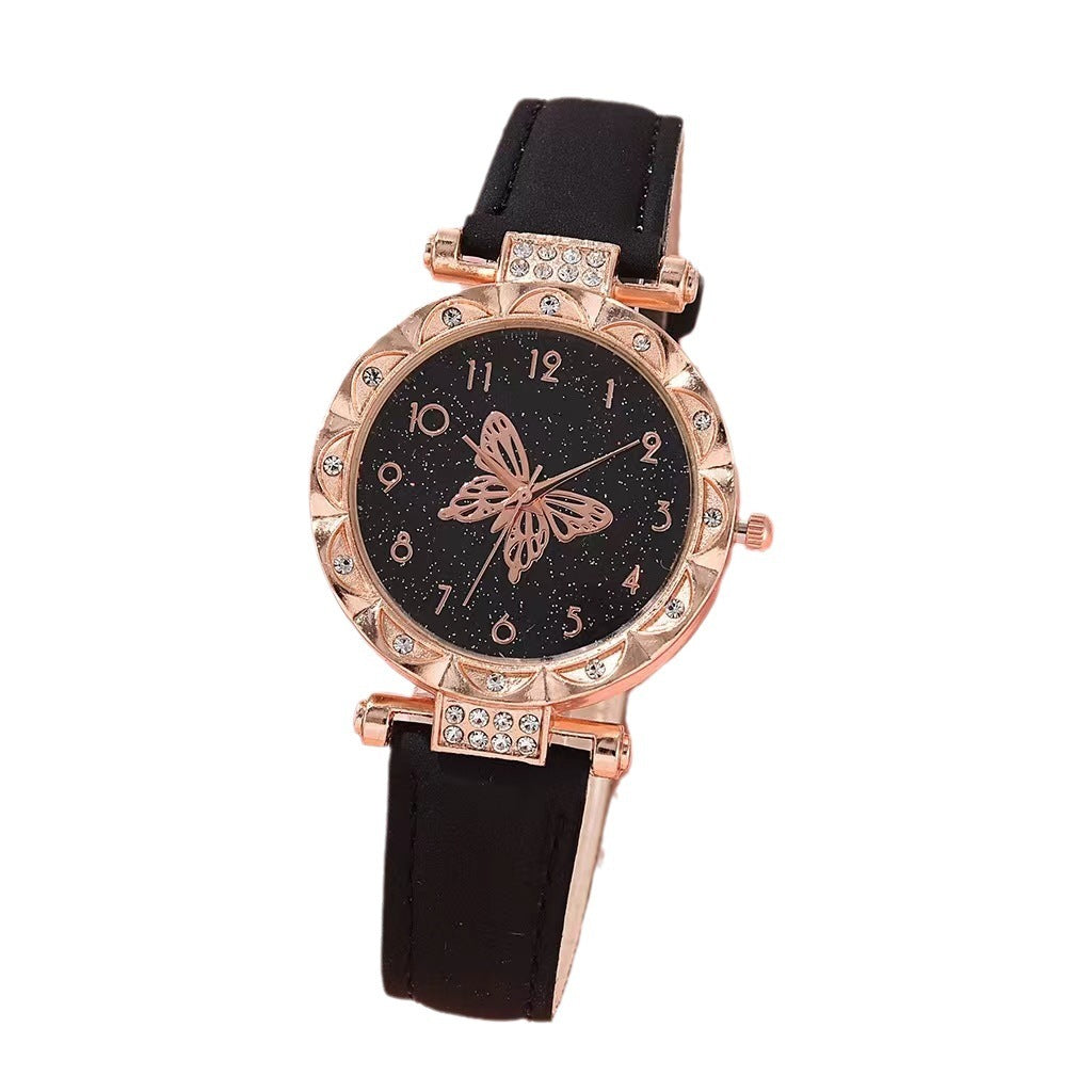 Elegant Women's Quartz Watch Set with a sleek metal design, slim 9mm dial, and adjustable 9-inch strap. Available in multiple styles, including a watch-only option or a matching bracelet set, perfect for casual and sophisticated looks.