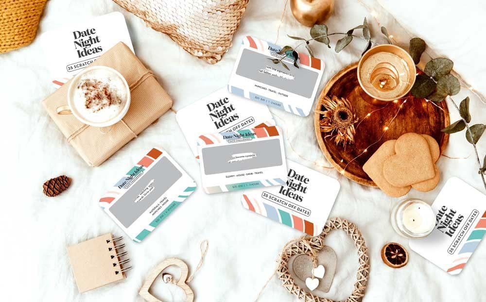 Transform your date nights into unforgettable experiences with the Creative Date Night Scratch-Off Game for Couples. This fun and interactive game is designed to bring couples closer together by offering exciting, thoughtful, and engaging activities for every date night.